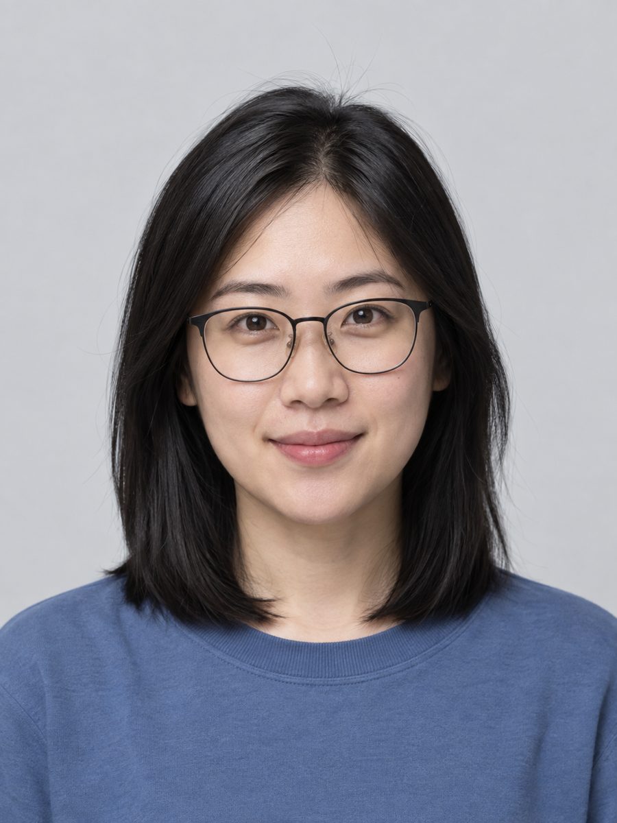 AI-generated fictional portraits — left reference